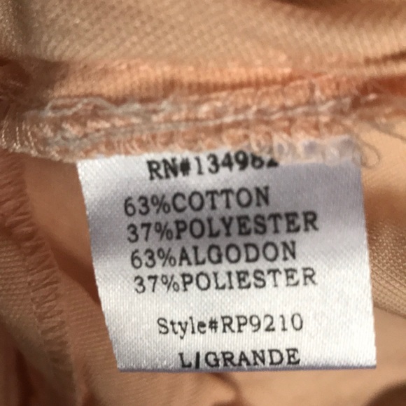 Few Left! Ruffled Peach Jacket w/ Drawstring Waist - Picture 4 of 4